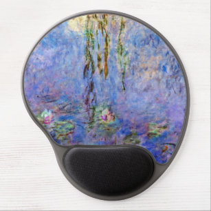 Claude Monet - Water Lilies Gel Mouse Pad