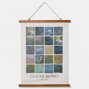 Claude Monet Water Lilies Hanging Tapestry