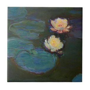 Claude Monet Water Lilies Impressionist Oil Art Ceramic Tile