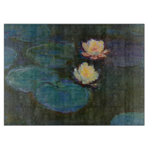Claude Monet Water Lilies Impressionist Oil Art Cutting Board