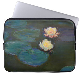 Claude Monet Water Lilies Impressionist Oil Art Laptop Sleeve