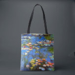 Claude Monet, Water Lilies, Impressionist Tote Bag<br><div class="desc">Claude Monet,  Water Lilies,  Impressionist Tote Bag</div>