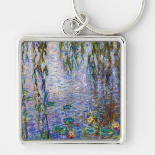 Claude Monet - Water Lilies Key Ring