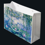 CLAUDE MONET - Water lilies Large Gift Bag<br><div class="desc">CLAUDE MONET - Water lilies
Oil on canvas; reproduction</div>