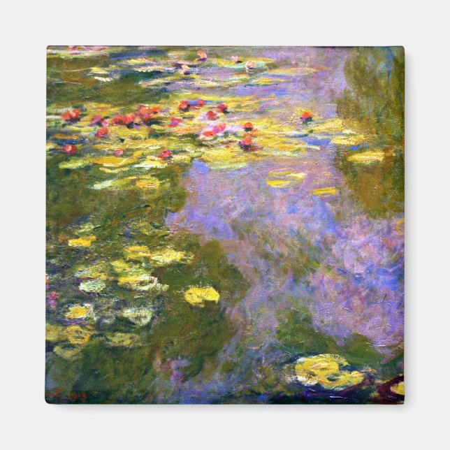 Claude Monet: Water Lilies Magnet (Front)