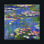 Claude Monet Water Lilies Magnet<br><div class="desc">Water Lilies painted by Claude Monet in 1916.</div>