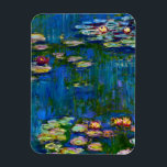 Claude Monet - Water Lilies Magnet<br><div class="desc">Claude Monet - Water Lilies</div>