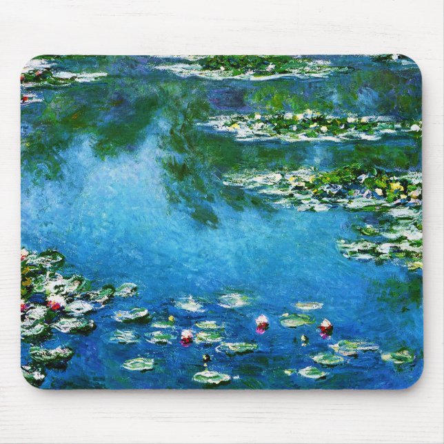Claude Monet-Water-Lilies Mouse Pad (Front)