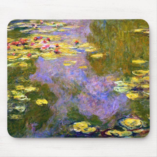 Claude Monet: Water Lilies Mouse Pad (Front)
