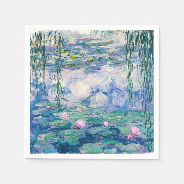 CLAUDE MONET - Water lilies Napkin (Front)