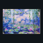 Claude Monet - Water Lilies / Nympheas 1919 Acrylic Print<br><div class="desc">Water Lilies / Nympheas (W.1852) - Claude Monet,  Oil on Canvas,  1916-1919</div>