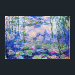 Claude Monet - Water Lilies / Nympheas 1919 Acrylic Print<br><div class="desc">Water Lilies / Nympheas (W.1852) - Claude Monet,  Oil on Canvas,  1916-1919</div>