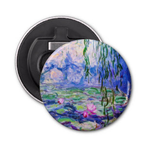 Claude Monet - Water Lilies / Nympheas 1919 Bottle Opener