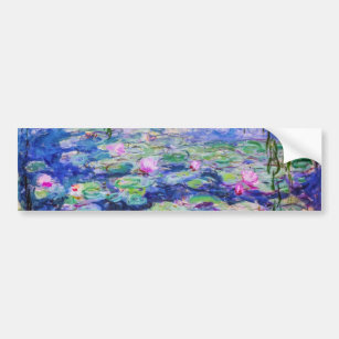 Claude Monet - Water Lilies / Nympheas 1919 Bumper Sticker