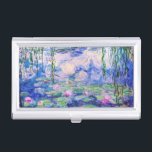 Claude Monet - Water Lilies / Nympheas 1919 Business Card Holder<br><div class="desc">Water Lilies / Nympheas (W.1852) - Claude Monet,  Oil on Canvas,  1916-1919</div>