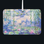 Claude Monet - Water Lilies / Nympheas 1919 Car Air Freshener<br><div class="desc">Water Lilies / Nympheas (W.1852) - Claude Monet,  Oil on Canvas,  1916-1919</div>