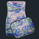 Claude Monet - Water Lilies / Nympheas 1919 Car Mat<br><div class="desc">Water Lilies / Nympheas (W.1852) - Claude Monet,  Oil on Canvas,  1916-1919</div>