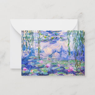 Claude Monet - Water Lilies / Nympheas 1919 Card