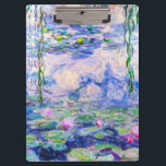 Claude Monet - Water Lilies / Nympheas 1919 Clipboard<br><div class="desc">Water Lilies / Nympheas (W.1852) - Claude Monet,  Oil on Canvas,  1916-1919</div>