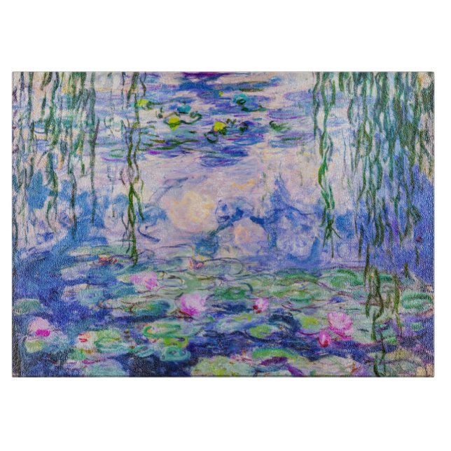 Claude Monet - Water Lilies / Nympheas 1919 Cutting Board (Front)
