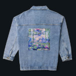 Claude Monet - Water Lilies / Nympheas 1919 Denim Jacket<br><div class="desc">Water Lilies / Nympheas (W.1852) - Claude Monet,  Oil on Canvas,  1916-1919</div>
