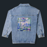 Claude Monet - Water Lilies / Nympheas 1919 Denim Jacket<br><div class="desc">Water Lilies / Nympheas (W.1852) - Claude Monet,  Oil on Canvas,  1916-1919</div>