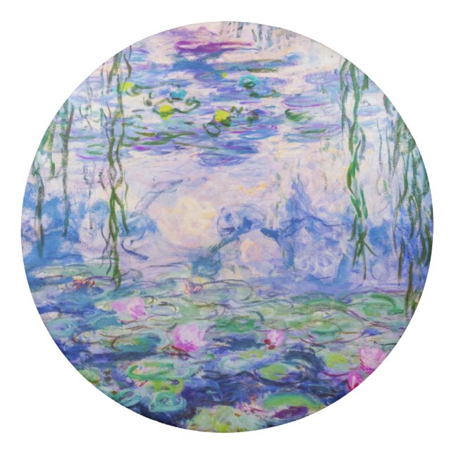 Claude Monet - Water Lilies / Nympheas 1919 Eraser (Front)