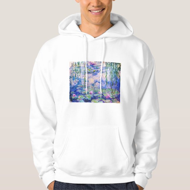 Claude Monet - Water Lilies / Nympheas 1919 Hoodie (Front)