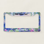 Claude Monet - Water Lilies / Nympheas 1919 Licence Plate Frame<br><div class="desc">Water Lilies / Nympheas (W.1852) - Claude Monet,  Oil on Canvas,  1916-1919</div>