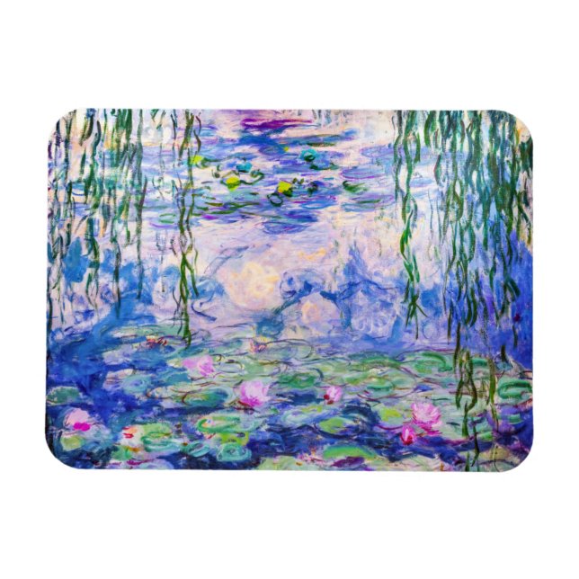 Claude Monet - Water Lilies / Nympheas 1919 Magnet (Horizontal)