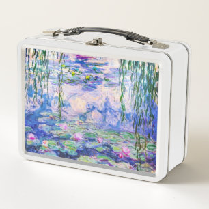 Claude Monet - Water Lilies / Nympheas 1919 Metal Lunch Box