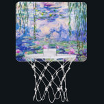 Claude Monet - Water Lilies / Nympheas 1919 Mini Basketball Hoop<br><div class="desc">Water Lilies / Nympheas (W.1852) - Claude Monet,  Oil on Canvas,  1916-1919</div>
