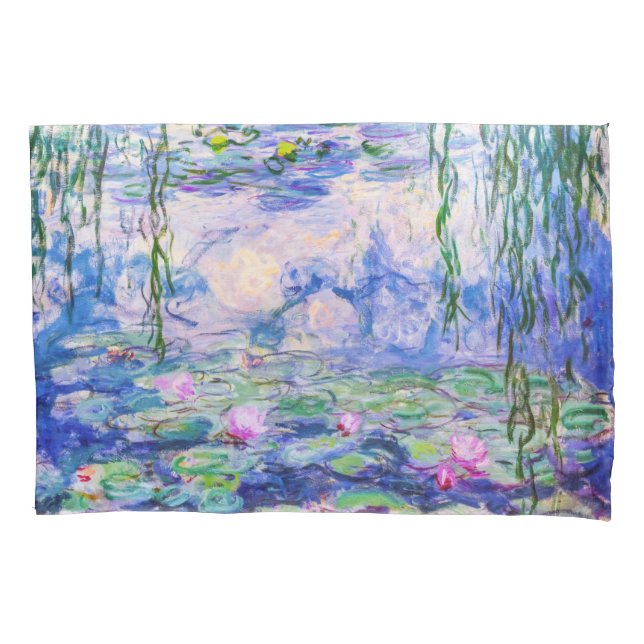 Claude Monet - Water Lilies / Nympheas 1919 Pillowcase (Front)