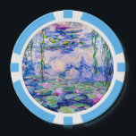 Claude Monet - Water Lilies / Nympheas 1919 Poker Chips<br><div class="desc">Water Lilies / Nympheas (W.1852) - Claude Monet,  Oil on Canvas,  1916-1919</div>