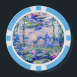 Claude Monet - Water Lilies / Nympheas 1919 Poker Chips<br><div class="desc">Water Lilies / Nympheas (W.1852) - Claude Monet,  Oil on Canvas,  1916-1919</div>