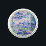 Claude Monet - Water Lilies / Nympheas 1919 Ring<br><div class="desc">Water Lilies / Nympheas (W.1852) - Claude Monet,  Oil on Canvas,  1916-1919</div>