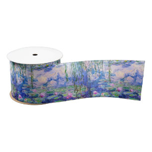 Claude Monet - Water Lilies / Nympheas 1919 Satin Ribbon