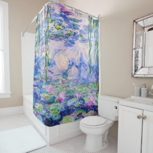 Claude Monet - Water Lilies / Nympheas 1919 Shower Curtain