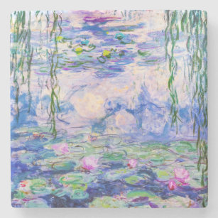 Claude Monet - Water Lilies / Nympheas 1919 Stone Coaster