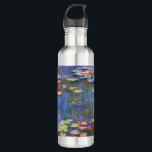 Claude Monet - Water Lilies / Nympheas 710 Ml Water Bottle<br><div class="desc">Water Lilies / Nympheas - Claude Monet,  1916</div>