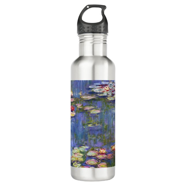 Claude Monet - Water Lilies / Nympheas 710 Ml Water Bottle (Front)