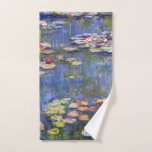 Claude Monet - Water Lilies / Nympheas Bath Towel Set<br><div class="desc">Water Lilies / Nympheas - Claude Monet,  1916</div>