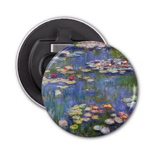 Claude Monet - Water Lilies / Nympheas Bottle Opener