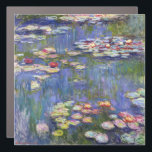 Claude Monet - Water Lilies / Nympheas Car Magnet<br><div class="desc">Water Lilies / Nympheas - Claude Monet,  1916</div>