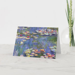 Claude Monet - Water Lilies / Nympheas Card