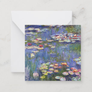 Claude Monet - Water Lilies / Nympheas Card