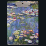 Claude Monet - Water Lilies / Nympheas Clipboard<br><div class="desc">Water Lilies / Nympheas - Claude Monet,  1916</div>