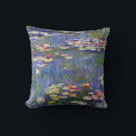 Claude Monet - Water Lilies / Nympheas Cushion<br><div class="desc">Water Lilies / Nympheas - Claude Monet,  1916</div>