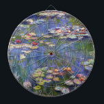 Claude Monet - Water Lilies / Nympheas Dartboard<br><div class="desc">Water Lilies / Nympheas - Claude Monet,  1916</div>