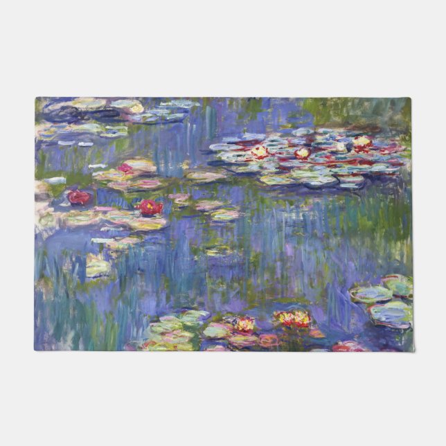 Claude Monet - Water Lilies / Nympheas Doormat (Front)